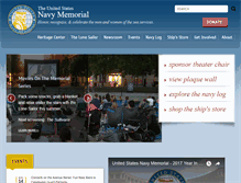 Tablet Screenshot of navymemorial.org